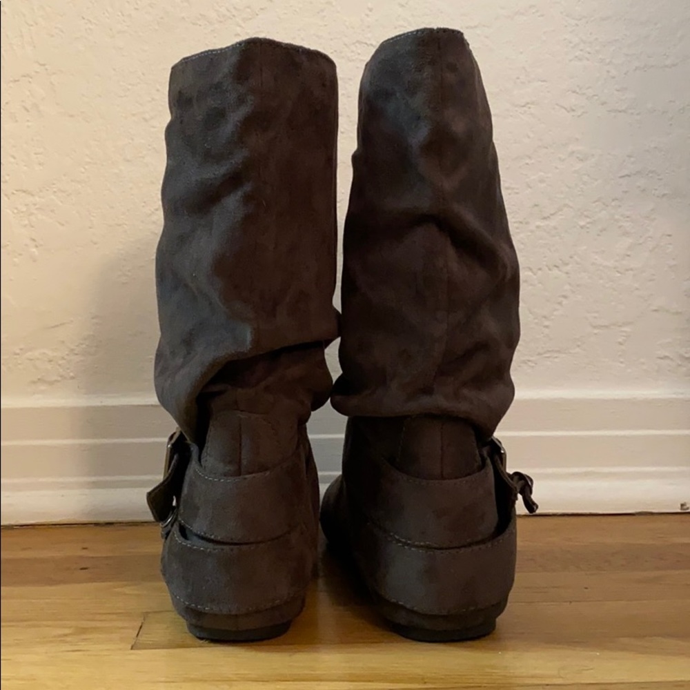 SODA BOOTS - 8.5M Gray suede - Picture 3 of 7
